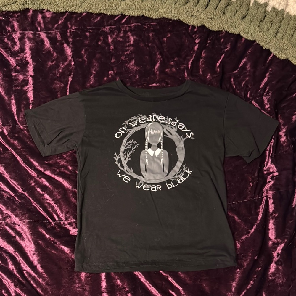 Black Graphic Kids Tee